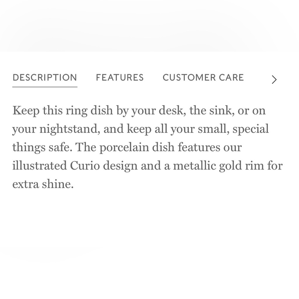 New! Rifle Paper Co. Ring Dish & Notepad - Picture 5 of 10